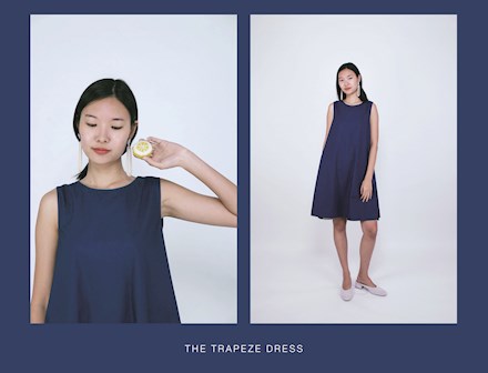 The Trapeze Dress - fashion design